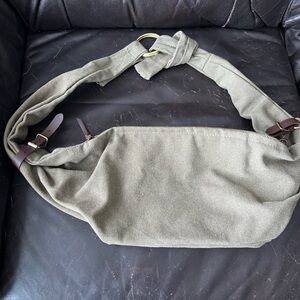 Kapital Khaki Canvas Belt Bag